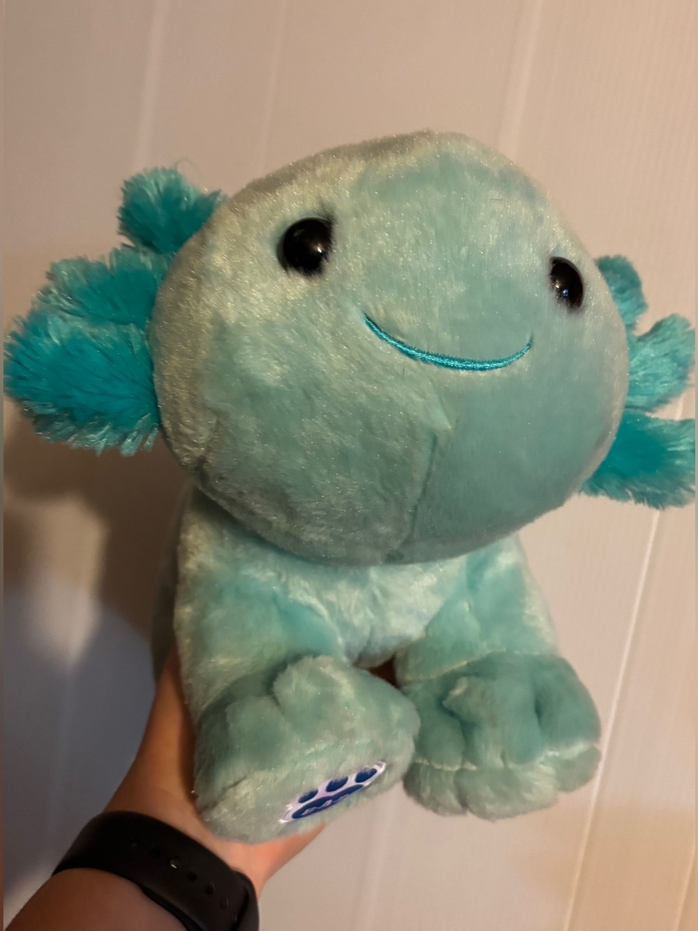 Build-A-Bear Mint Axolotl Teal Plush Axolotl Stuffed Animal